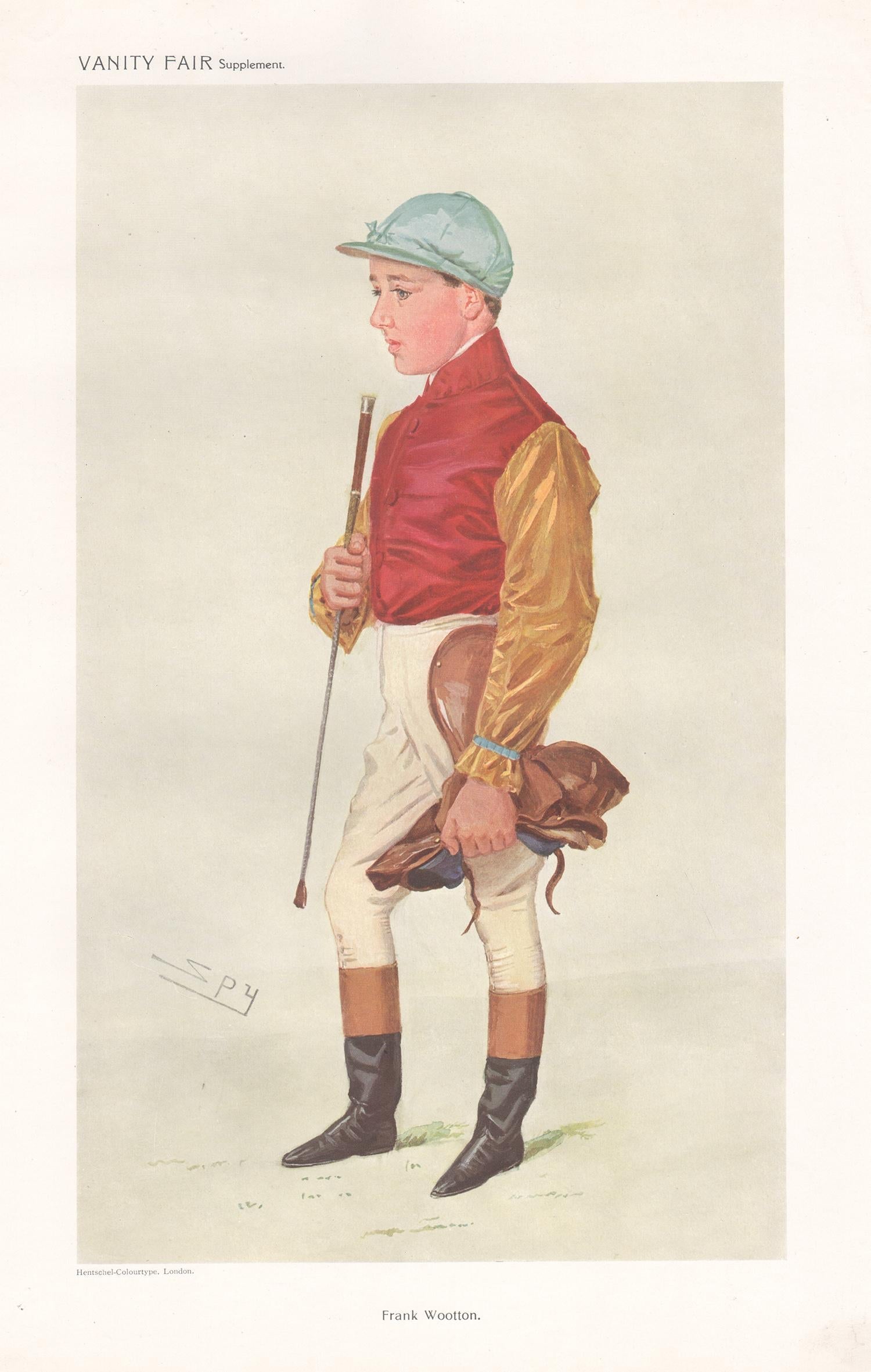 Vanity Fair Horse Racing & Jockey Prints - Set of Unframed 8 x 10" Prints