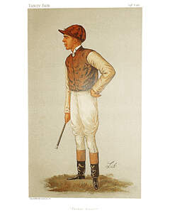 Vanity Fair Horse Racing & Jockey Prints - Set of Unframed 8 x 10" Prints