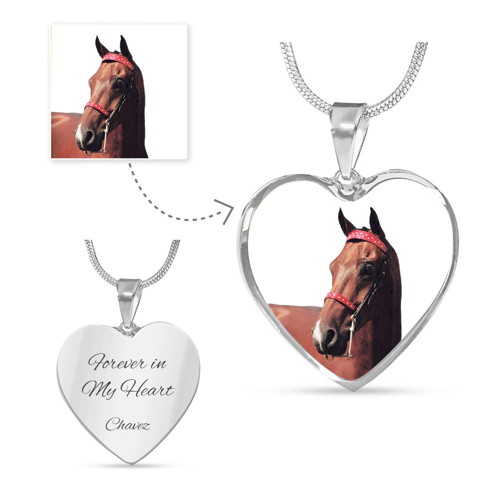 "Heartstrings Eternal: Memorial Bangle Bracelet – A Tender Embrace of Love and Remembrance for Your Beloved Equine Companion"