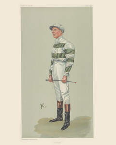 Vanity Fair Horse Racing & Jockey Prints - Set of Unframed 8 x 10" Prints