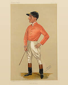 Vanity Fair Horse Racing & Jockey Prints - Set of Unframed 8 x 10" Prints