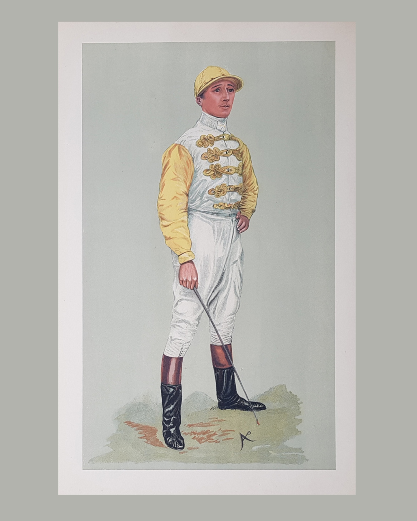 Vanity Fair Horse Racing & Jockey Prints - Set of Unframed 8 x 10" Prints