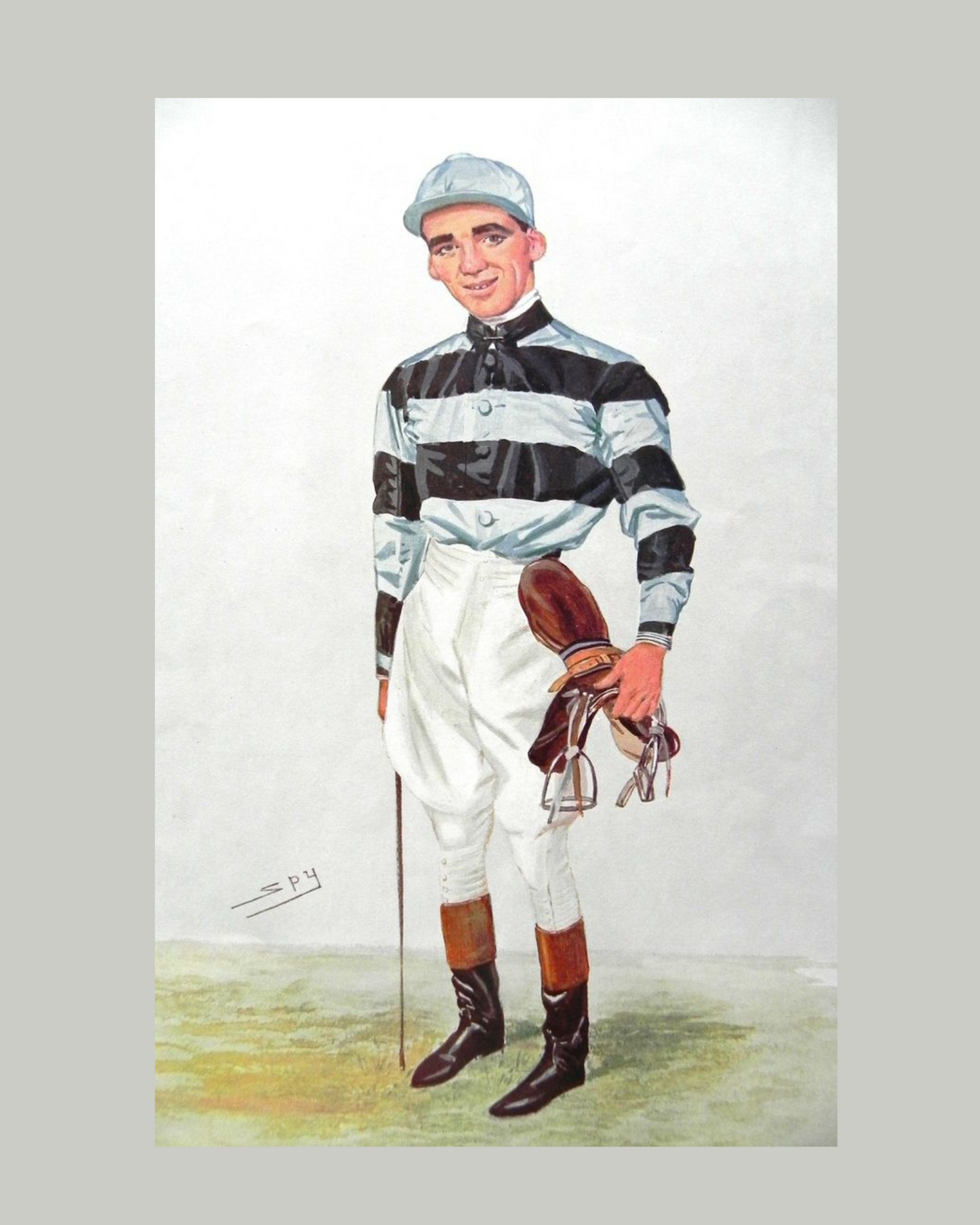 Vanity Fair Horse Racing & Jockey Prints - Set of Unframed 8 x 10" Prints
