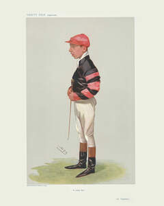 Vanity Fair Horse Racing & Jockey Prints - Set of Unframed 8 x 10" Prints