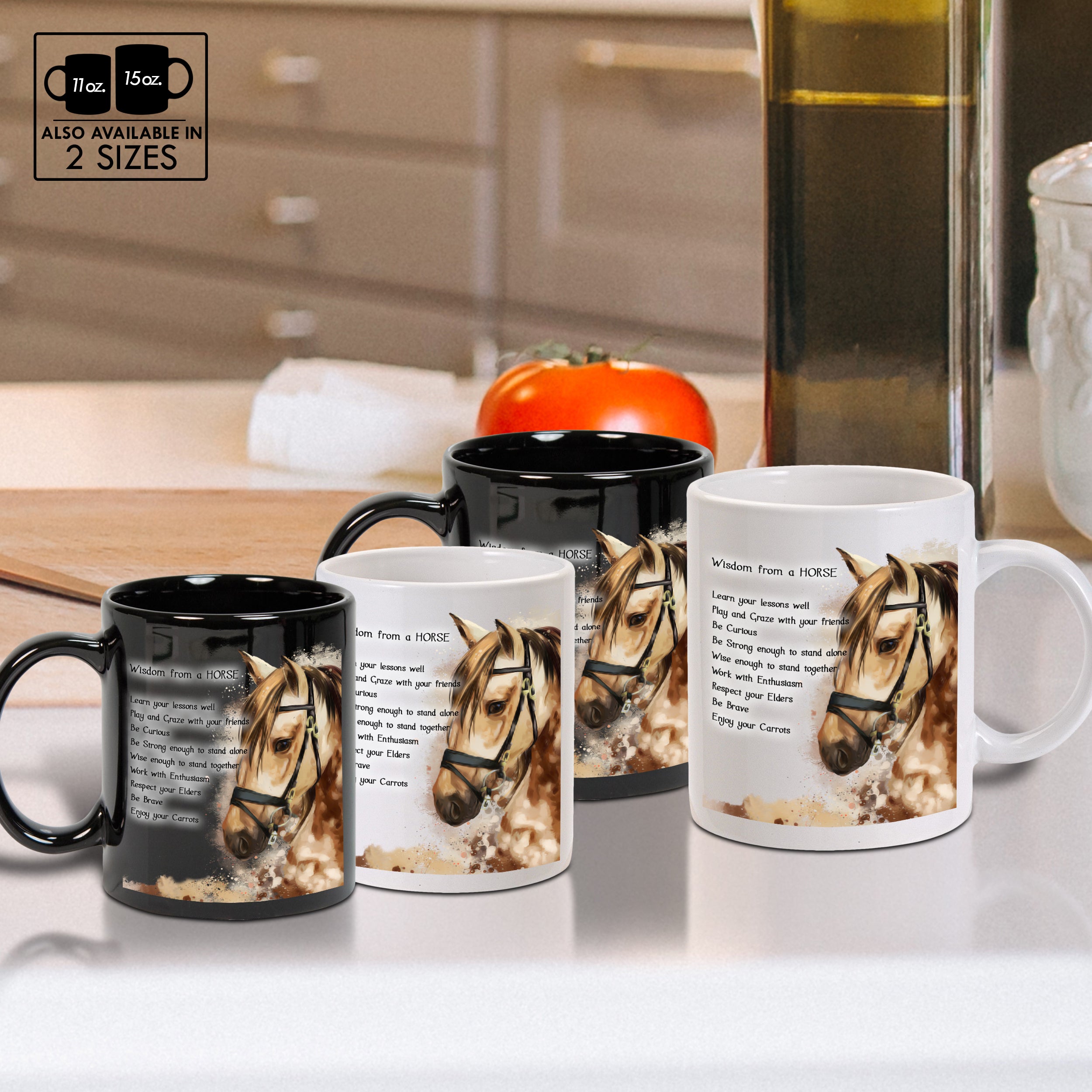 Personalized Horse Mug