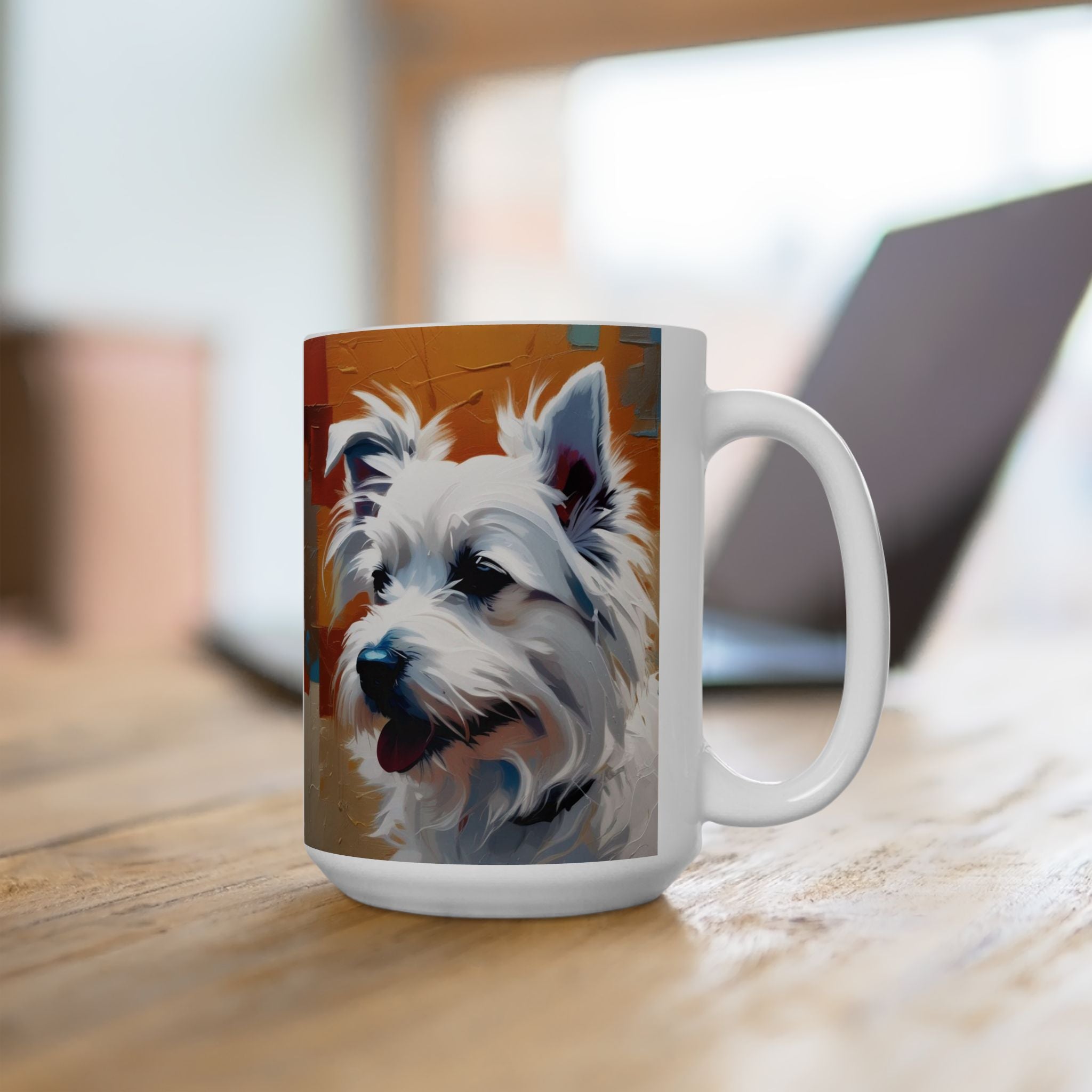 Westie Ceramic Mug, (11oz, 15oz)