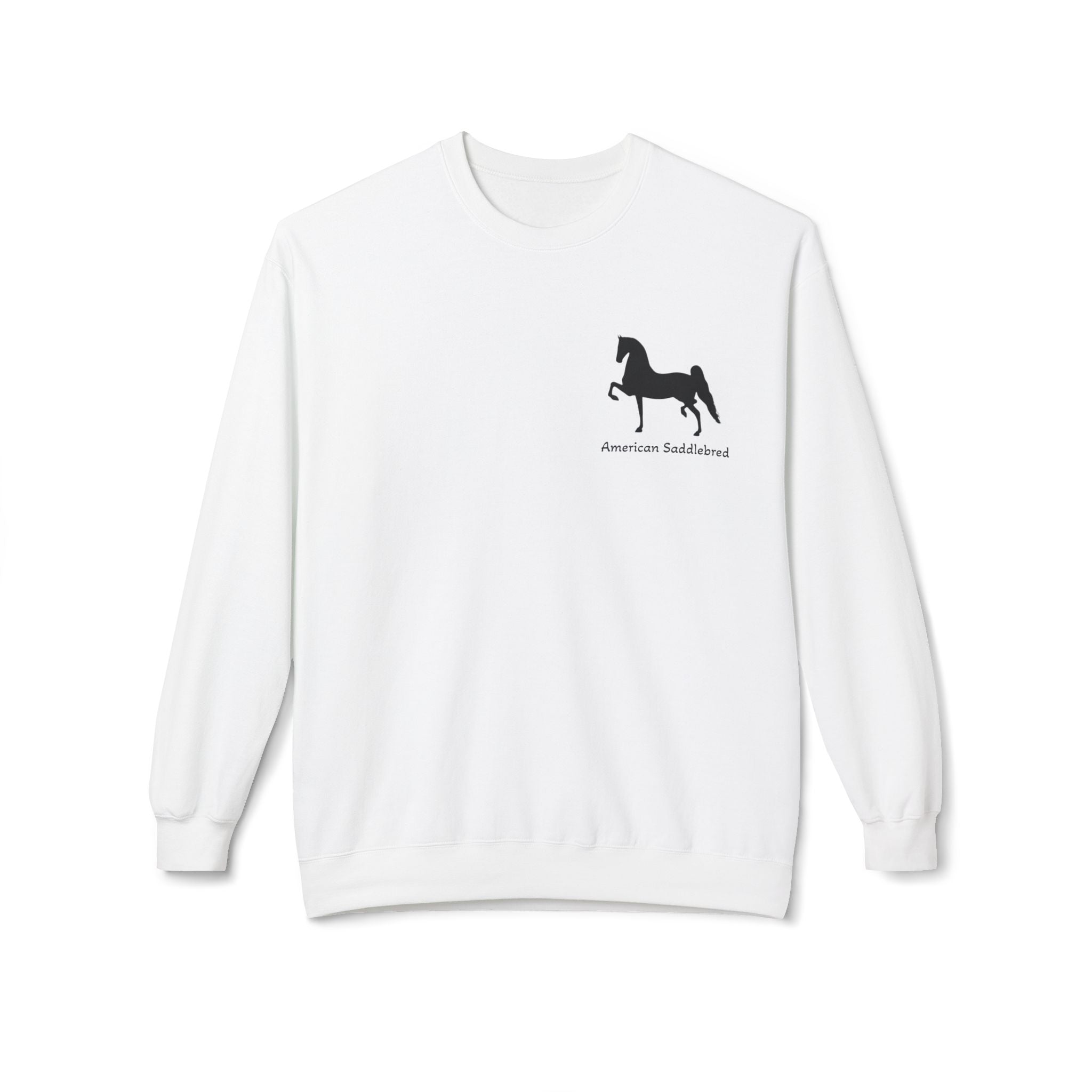 American Saddlebred Unisex Midweight Softstyle Fleece Crewneck Sweatshirt - Want it Personalized?