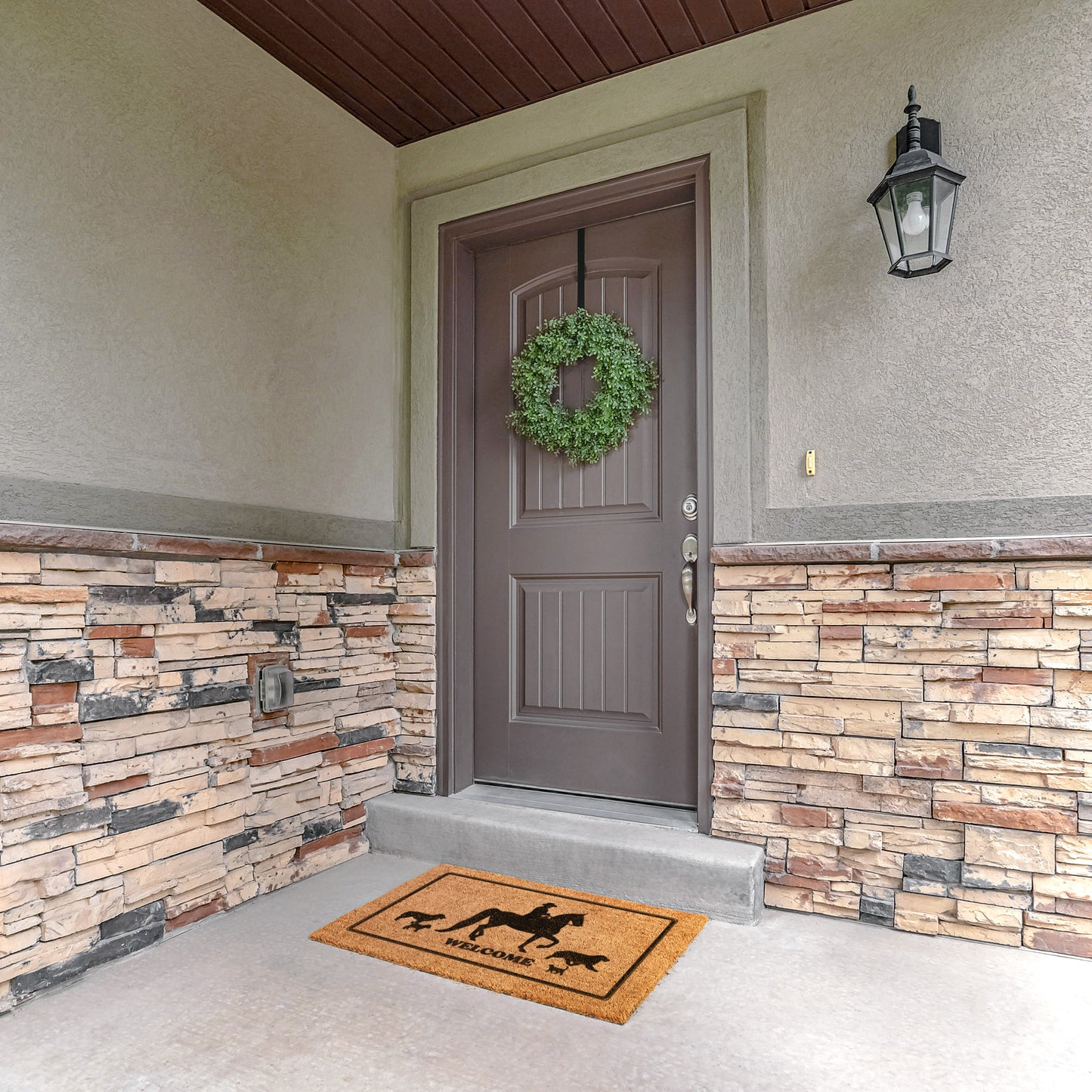Custom Coir Door Mat - 4 Sizes to Choose From - Personalized Your Way