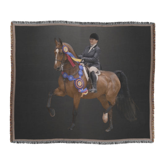 Custom Photo Woven Blanket - Throw - Unique Personal Gift