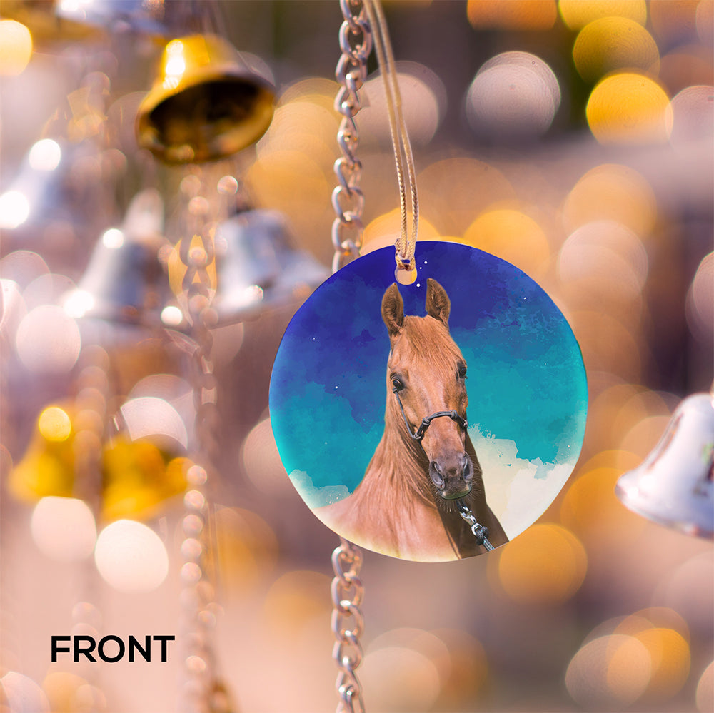 Our Custom Ceramic Photo Ornament