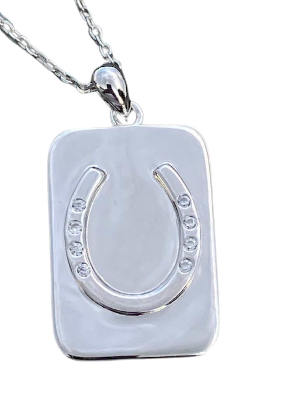 Custom Designs - 3 Different 925 Sterling Rectangle Pendants for Horse & Dog Lovers