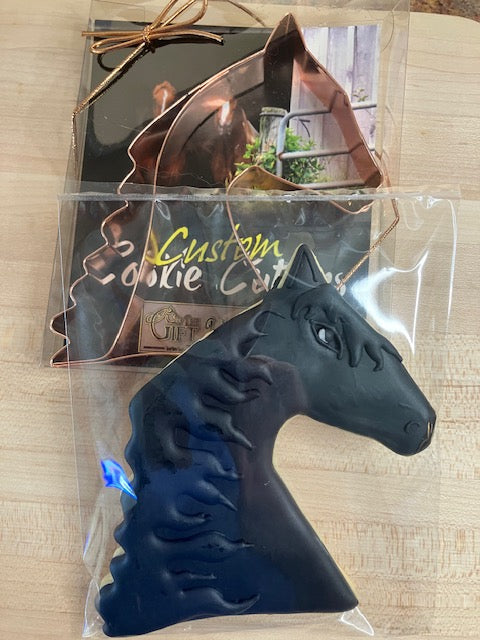 American Saddlebred Copper Plated Cookie Cutter