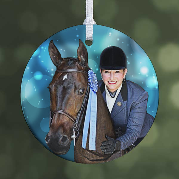 Our Custom Ceramic Photo Ornament
