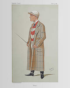 Vanity Fair Horse Racing & Jockey Prints - Set of Unframed 8 x 10" Prints