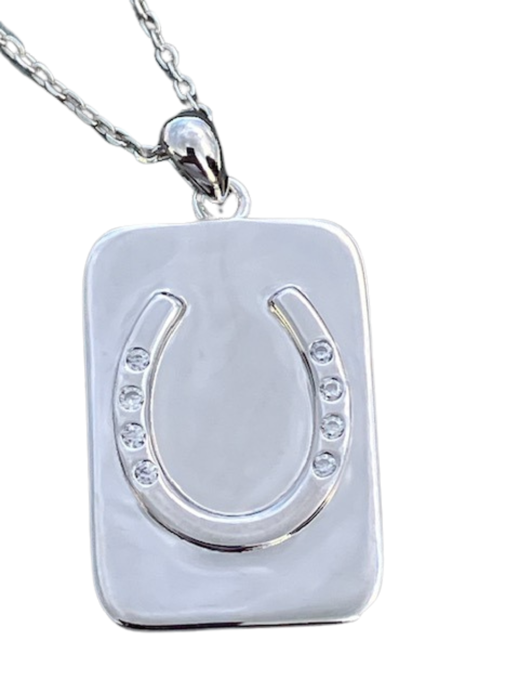 Custom Designs - 3 Different 925 Sterling Rectangle Pendants for Horse & Dog Lovers