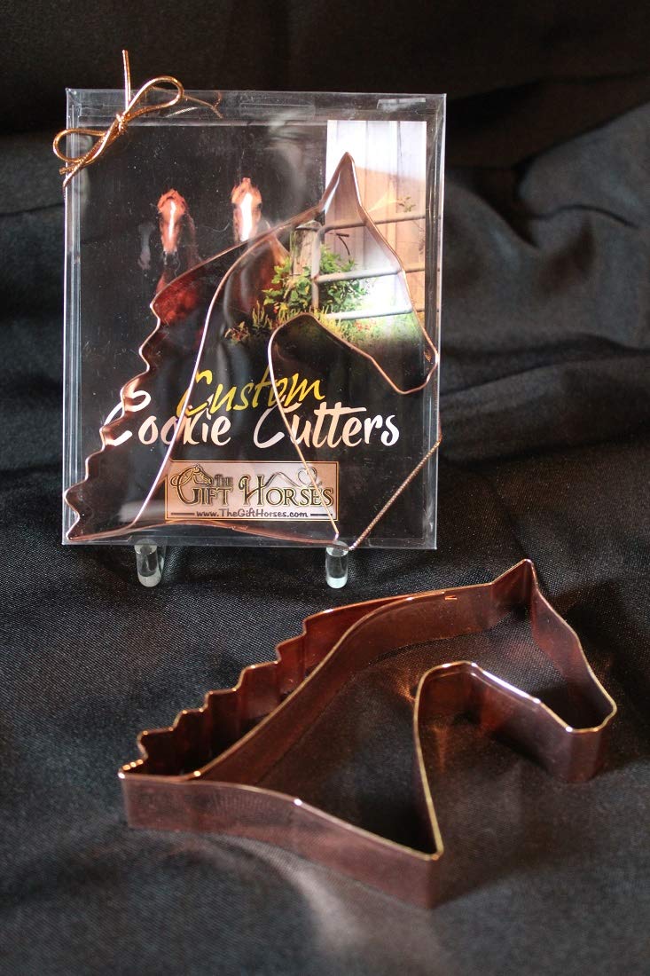 American Saddlebred Copper Plated Cookie Cutter