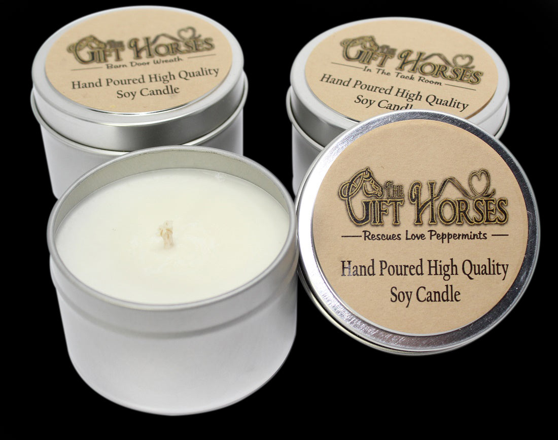 Customizable 9 oz. Vanilla Scented Soy Candle