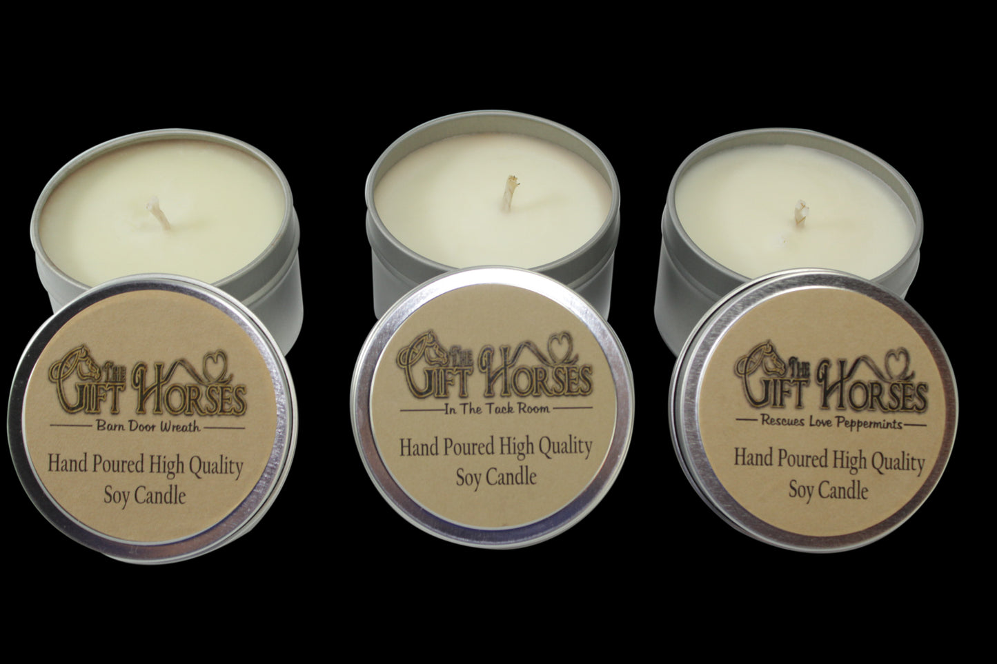 Customizable 9 oz. Vanilla Scented Soy Candle