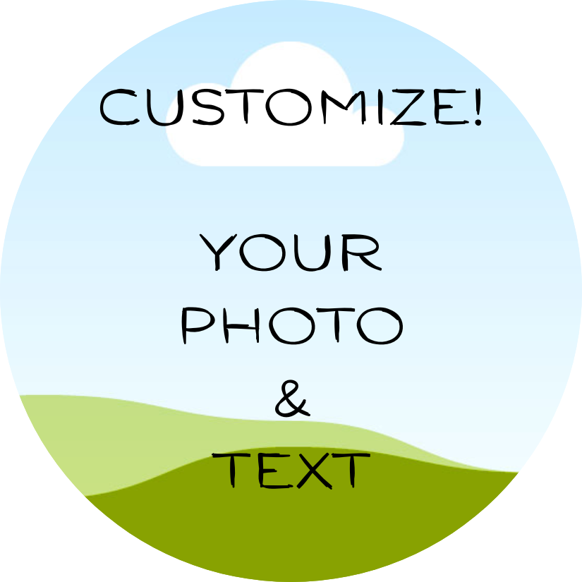 Personalized Ceramic Car Coasters – Custom Photo or Text – Unique Gift for Drivers, Horse & Pet Lovers, Friends & Family – Set of 2