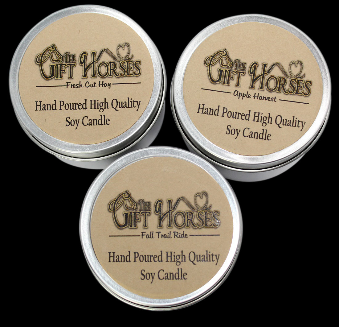 Customizable 9 oz. Vanilla Scented Soy Candle