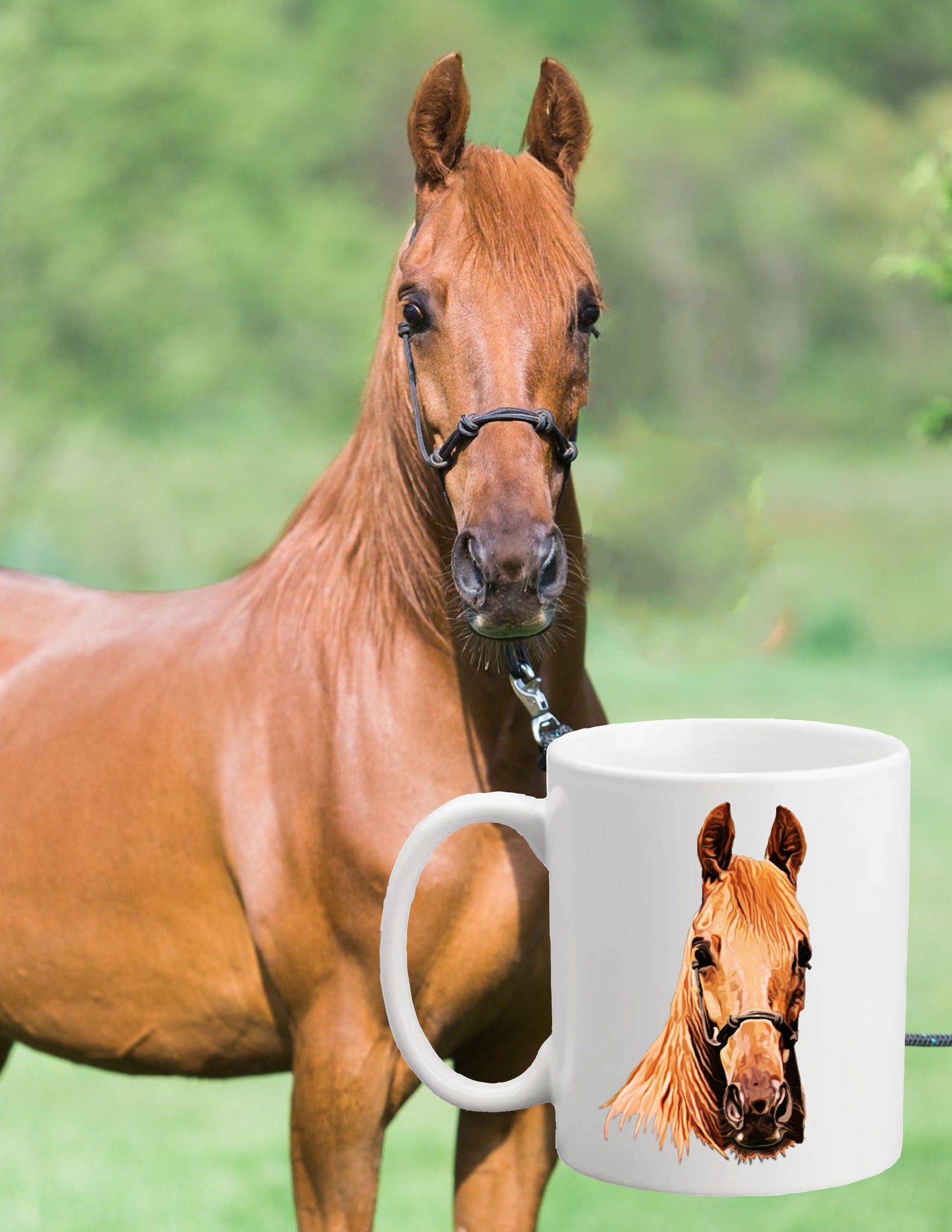 Personalized Horse Mug