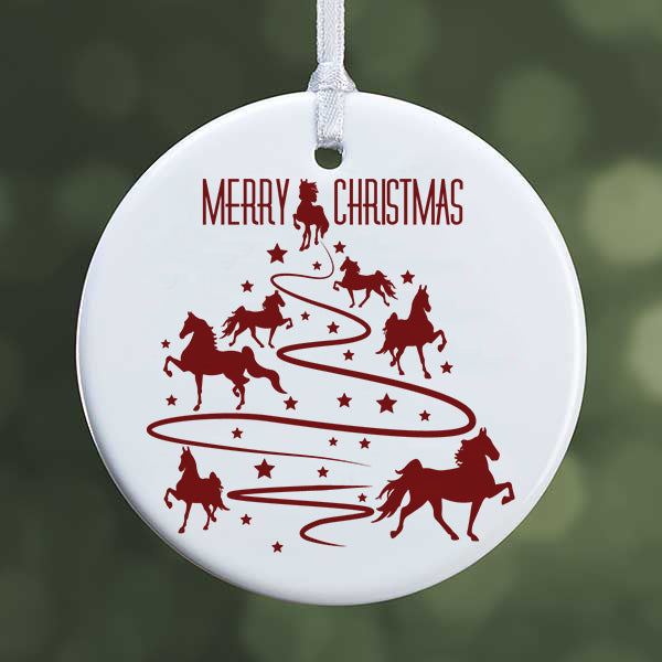 Personalized Christmas Ornaments 1 or 2 Sides - 3" Round only for 2 Side Printing