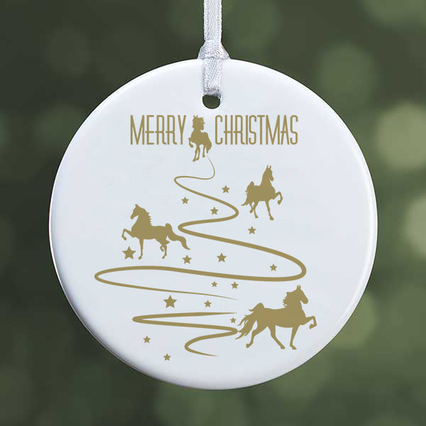 Personalized Christmas Ornaments 1 or 2 Sides - 3" Round only for 2 Side Printing