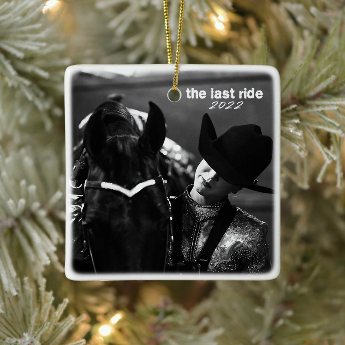 Our Custom Ceramic Photo Ornament