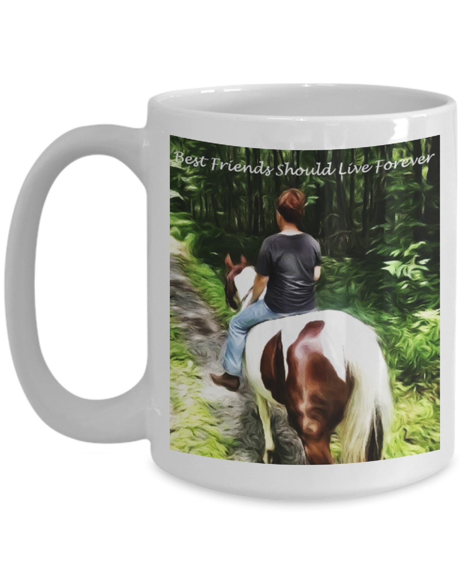 Custom Horse Photo Mug- Personalized & Customized Photo Mug - Equestrian Mug - Custom Award Mug