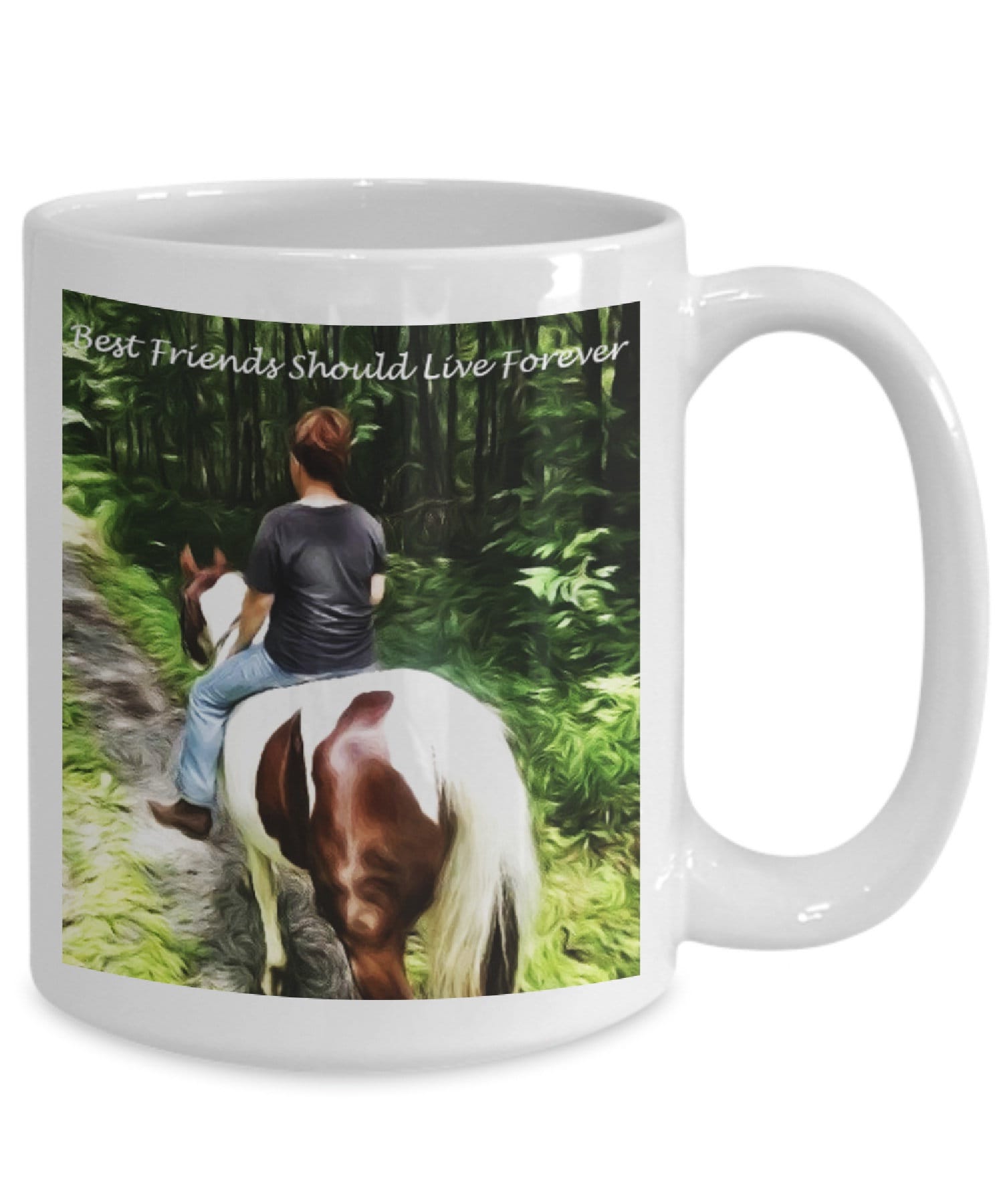 Custom Horse Photo Mug- Personalized & Customized Photo Mug - Equestrian Mug - Custom Award Mug